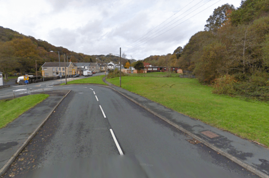 Photo - Cwm Twrch checkpoint on route Day 1 ISDT 1938 (Google Streetview)