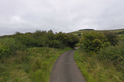 Photo - on route Day 1 ISDT 1938 (Google Streetview)