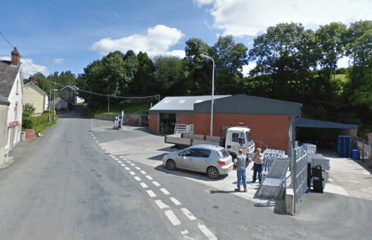 Photo - Talog checkpoint on route Day 2 ISDT 1938 (Google Streetview)
