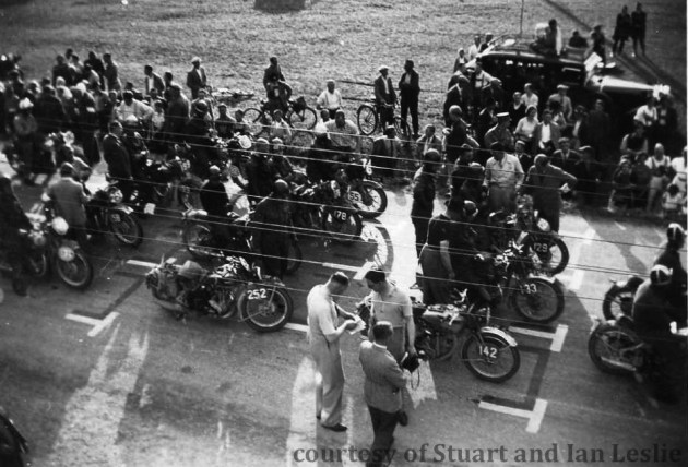 Photo - ISDT 1934 (Courtesy Stuart and Ian Leslie Collection)