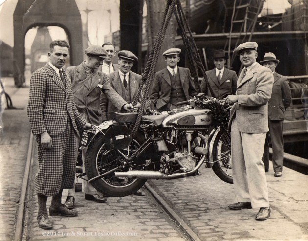 Photo - from the Collection of the family of Jack Leslie (Courtesy Ian & Stuart Leslie)