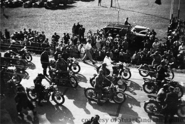 Photo - ISDT 1934 (Courtesy Stuart and Ian Leslie Collection)