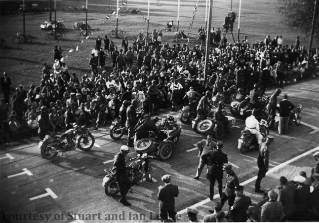 Photo - ISDT 1934 (Courtesy Stuart and Ian Leslie Collection)