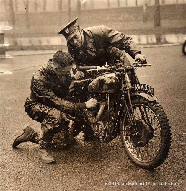 Photo - from the Collection of the family of Jack Leslie (Courtesy Ian & Stuart Leslie)