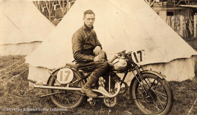 Photo - from the Collection of the family of Jack Leslie (Courtesy Ian & Stuart Leslie)