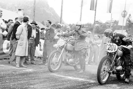 Photo - #200 Tristan Sharp Greeves 248cc ISDT 1960 © Erwin Jelinek/Technisches Museum Wien