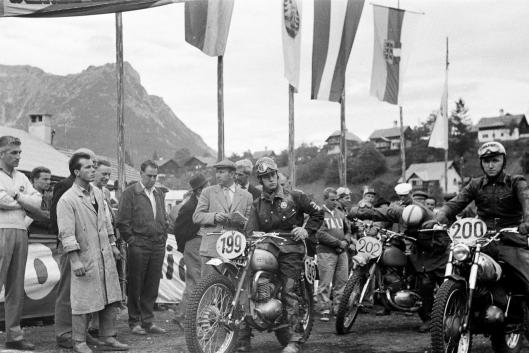 Photo - #199 Bryan Sharp Greeves 248cc ISDT 1960 © Erwin Jelinek/Technisches Museum Wien