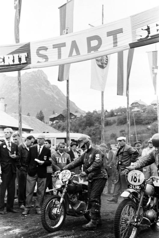 Photo - #181 AW Glassbrook Greeves 250cc ISDT 1960 © Erwin Jelinek/Technisches Museum Wien