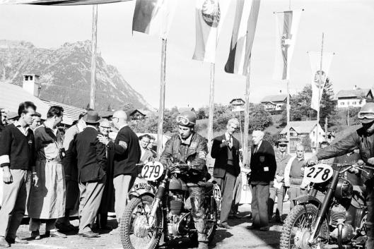 Photo - #279 Colin Moram AJS 497cc ISDT 1960 © Erwin Jelinek/Technisches Museum Wien