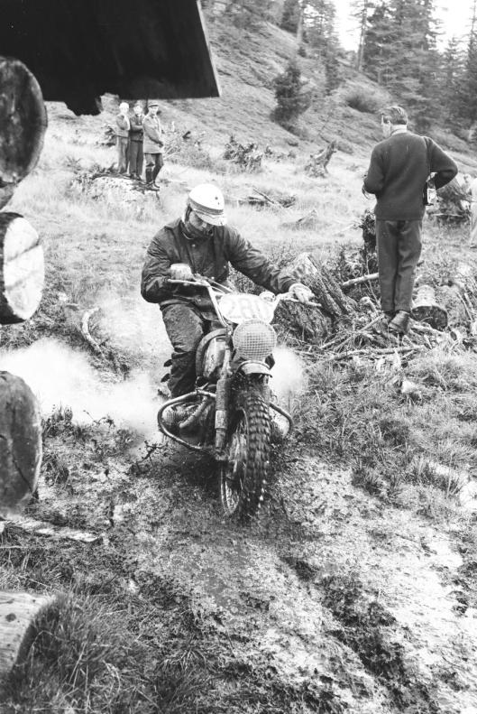 Photo - #280 Rudolf Höring, West German  with BMW - note the amazing bmx style handlebars - Bad Aussee Austria © Erwin Jelinek/Technisches 