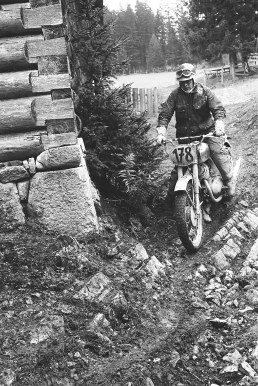 Photo - #178 E Crooks Jawa 248cc ISDT 1960 © Erwin Jelinek/Technisches Museum Wien