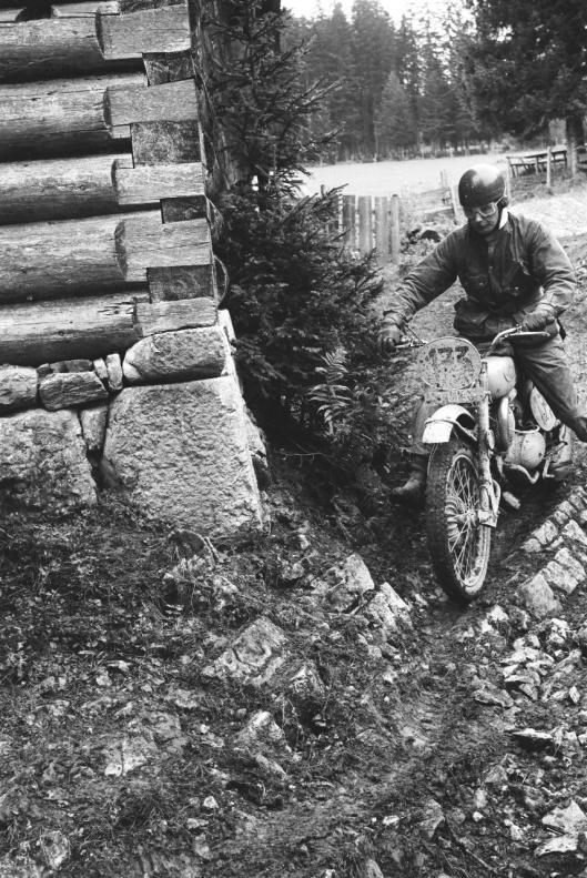 Photo - #173 Peter Rose BSA 250cc ISDT 1960 © Erwin Jelinek/Technisches Museum Wien