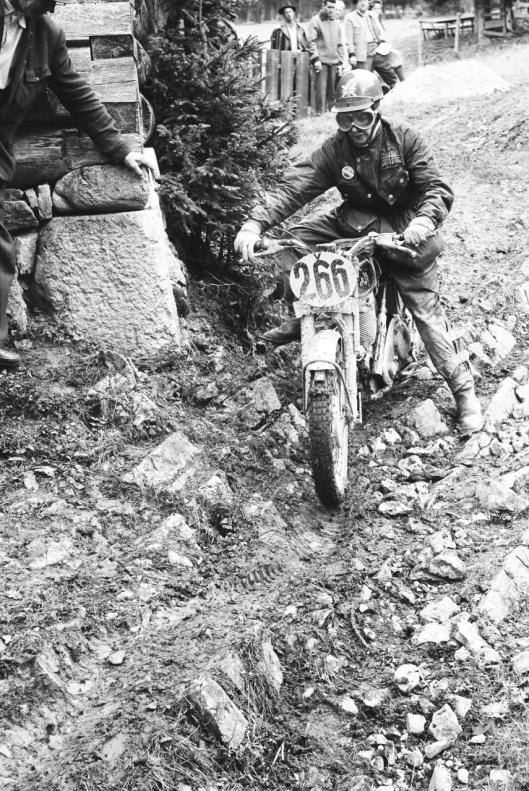 Photo - #266 M James Waller AJS 347cc ISDT 1960 © Erwin Jelinek/Technisches Museum Wien