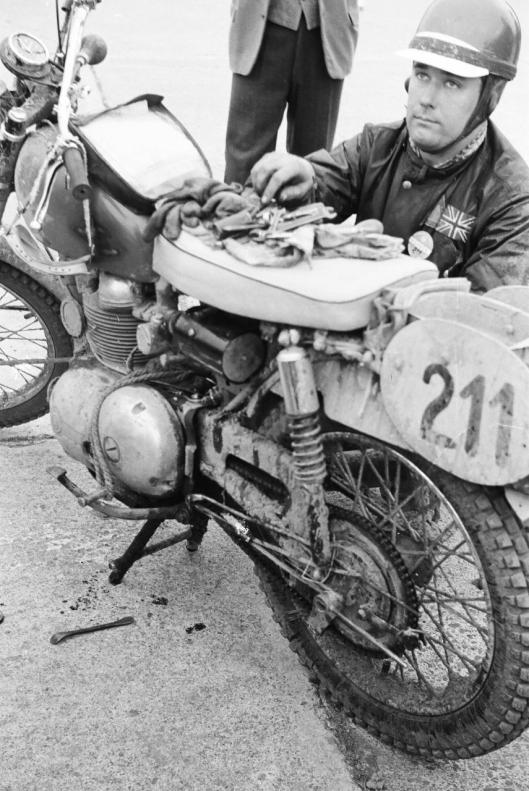 Photo - #211 A White Matchless 249cc ISDT 1960 © Erwin Jelinek/Technisches Museum Wien