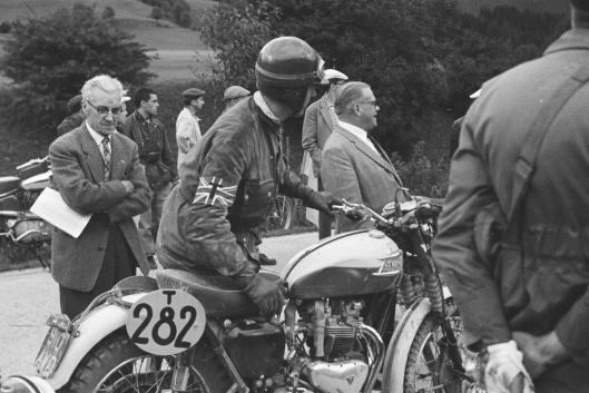 Photo - #282 Eric D Chilton Triumph 648cc ISDT 1960 © Erwin Jelinek/Technisches Museum Wien