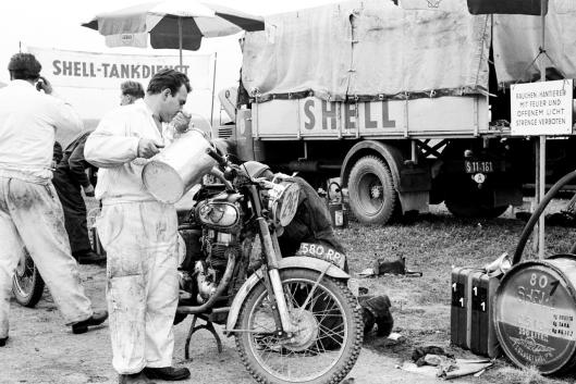 Photo - #247 Bryan Bonny Royal Enfield 349cc ISDT 1960 © Erwin Jelinek/Technisches Museum Wien