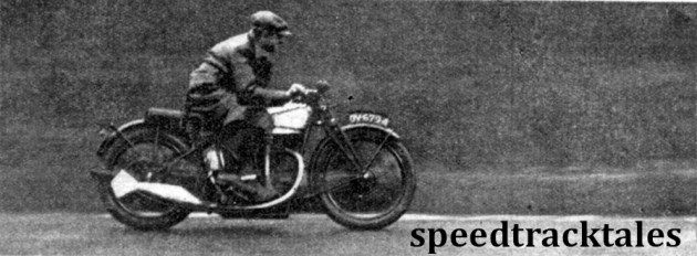image - the 'International' Norton is an ideal machine for high speed touring. (speedtracktales archive)