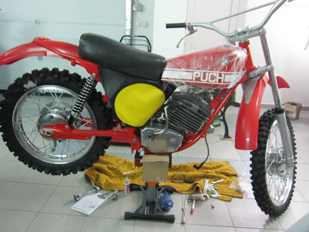Photo - Johann Sommerauer's Works Puch MC 175 restored ex ISDT 1973