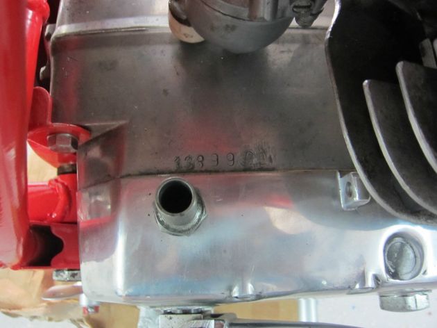 Photo - Johann Sommerauer's Works Puch MC 175 engine no. ex ISDT 1973