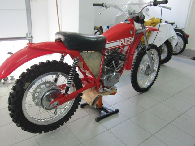 Photo - Johann Sommerauer's Works Puch MC 175 restored ex ISDT 1973