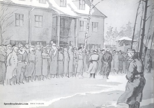 image - Xmas Parade - Brunswick (Original Art by Gordon Horner 1915-2006)