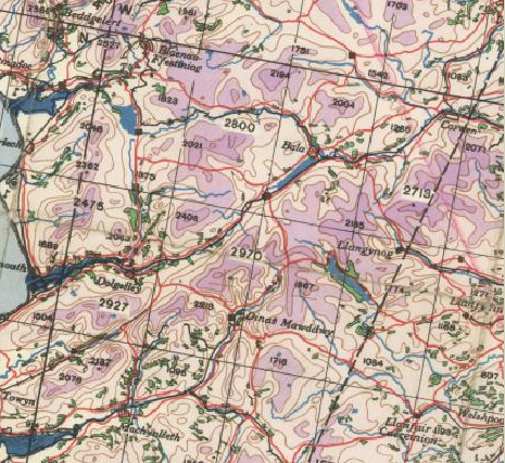 Image - Map of War Office 1940 Wales
