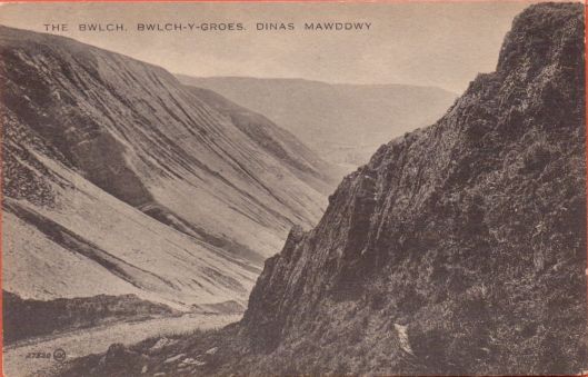 Postcard - Bwlch y Groes - undated