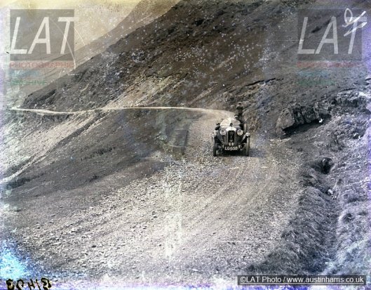 Photo - A view of the western climb of the Bwlch y Groes Welsh 24 Hr Rally 1929