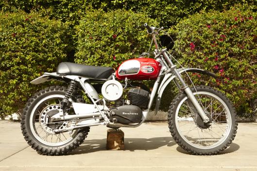 Photo - 1971 Husqvarna 250cc MotoCross that previously was owned by Steve McQueen to be auctioned at Bonham's Las Vegas Sale 8 Jan 2015