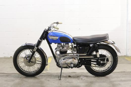 Photo - 1966 Triumph Trophy TR6C 650cc Desert Racer to be auctioned at Bonham's Las Vegas Sale 8 Jan 2015
