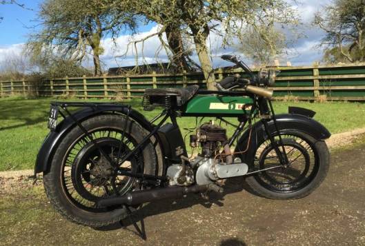 Photo - BSA S26 500cc 4.95Hp 1926 still going and ridden in VMCC Trials similar to the BSA ridden by J B Donaldson 1926