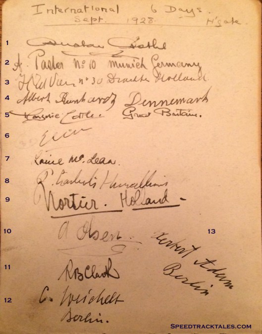 image - event autographs p1 ISDT 1928