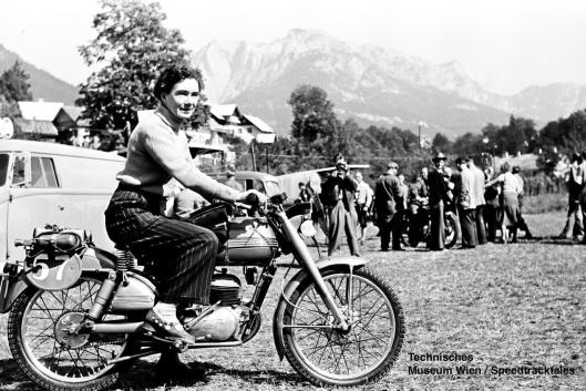 photo - #57 Olga V Kevelos Barilla 100 at the start venue ISDT 1952 (© Technisches Museum Wien - Erwin Jelinek)