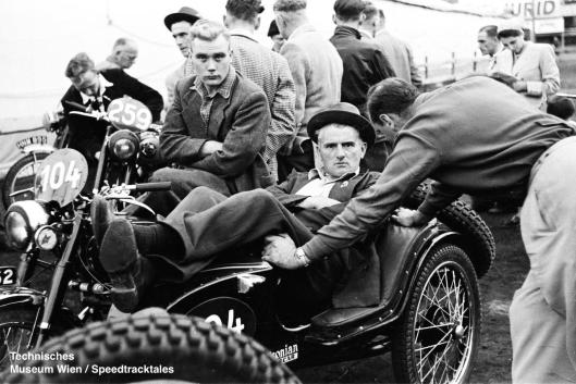 photo - #104 George Buck Royal Enfield S/car 498cc [KOL862] ISDT 1952 (© Artur Fenzlau/Technisches Museum Wien)