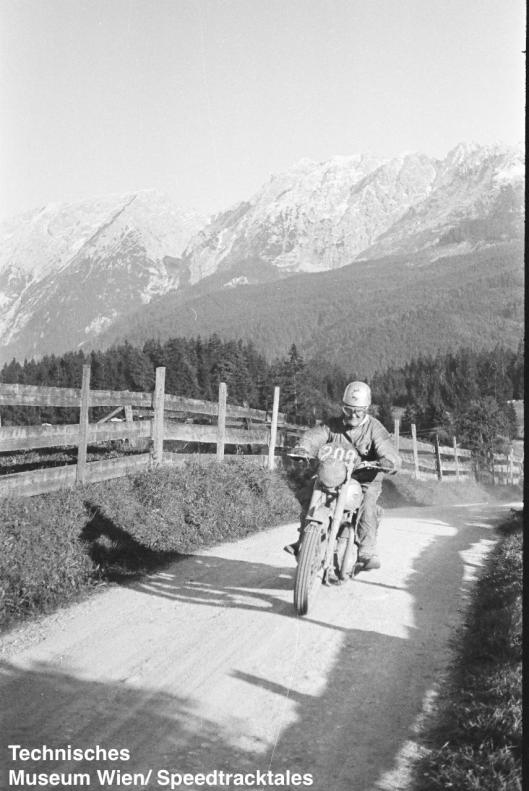 photo - #209 Norman E Vanhouse [MOL 303] location ISDT 1952 (© Artur Fenzlau/Technisches Museum Wien)