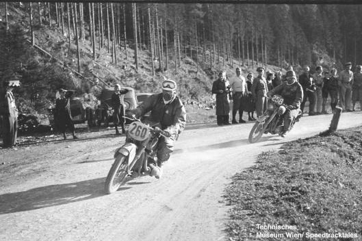 photo - #258 TU Ellis BSA 499 [MOK 752] on course ISDT 1952 (© Artur Fenzlau/Technisches Museum Wien)
