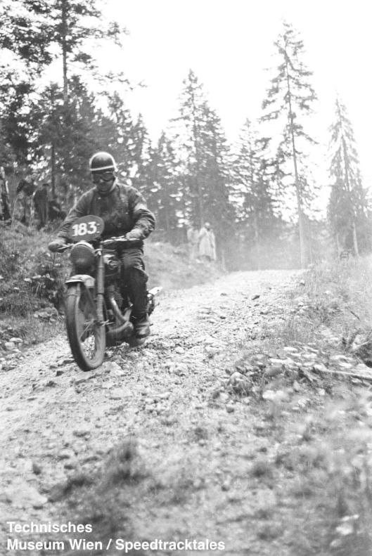 photo - #183 CM Ray Ariel 493cc [MOL 3] ISDT 1952 (© Artur Fenzlau/Technisches Museum Wien)