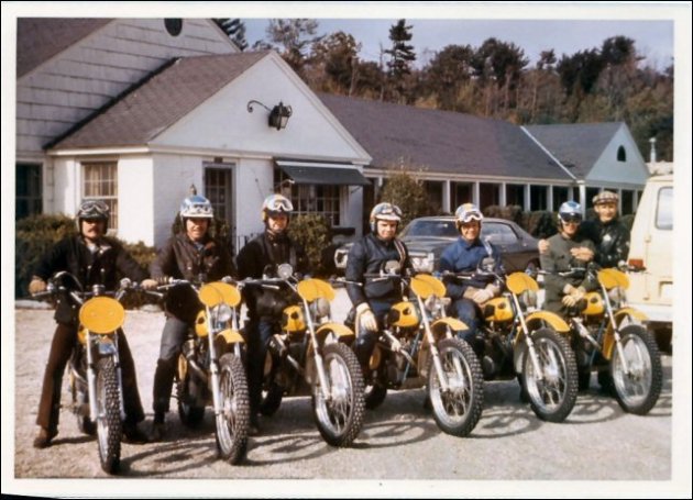 Photo - 1972 Berkshire International Two Day Trial Monark Team (courtesy vintagemonark.com)
